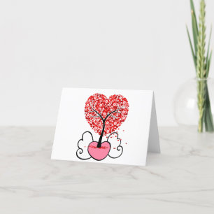 Valentinstag niedlichen Valentinstag Geschenke. Dankeskarte