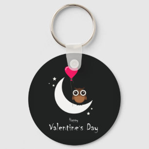 Valentinstag Niedliches Schaf Schlüsselanhänger