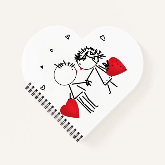 Valentinstag Notizblock (Vorderseite)