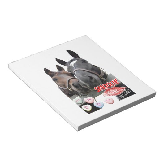 Valentinstag Notizblock (angewinkelt)