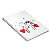 Valentinstag Notizblock (Rechte Seite)