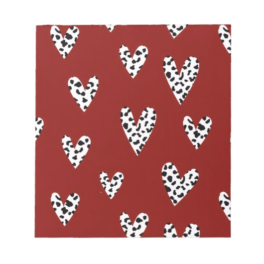 Valentinstag Notizblock (Vorderseite)