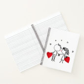 Valentinstag Notizblock (Innenseite)