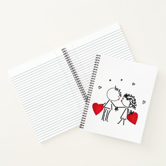 Valentinstag Notizblock (Innenseite)