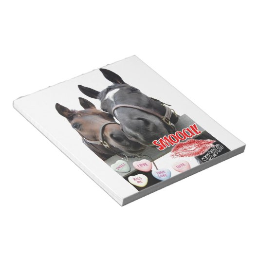 Valentinstag Notizblock (angewinkelt)