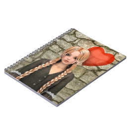 Valentinstag Notizblock