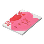 Valentinstag Notizblock (Rotiert)