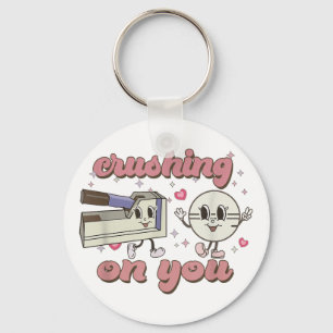 Valentinstag Nurse Crushing on You Peds Picu rn Schlüsselanhänger