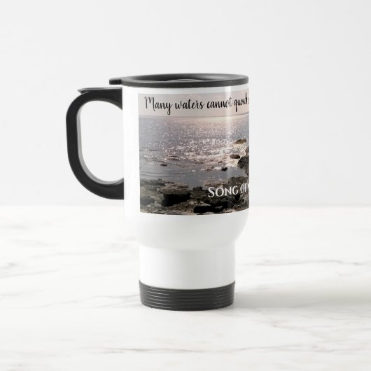 Valentinstag Ocean Lover Seashore Reisebecher (Links)