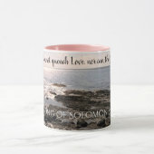 Valentinstag Ocean Lover Seashore Tasse (Zentrum)