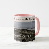 Valentinstag Ocean Lover Seashore Tasse (VorderseiteRechts)