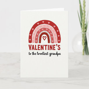 Valentinstag Opa Herzen Karte