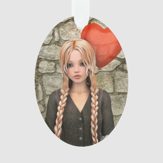 Valentinstag Ornament (Vorderseite)