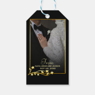 Valentinstag-Paar-Foto Geschenkanhänger