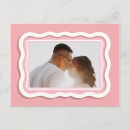 Valentinstag-Paar-Karte | Benutzerdefiniertes Foto Postkarte
