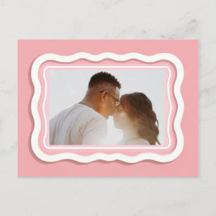 Valentinstag-Paar-Karte   Benutzerdefiniertes Foto Postkarte