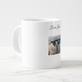 Valentinstag-Paar-Tasse Jumbo-Tasse