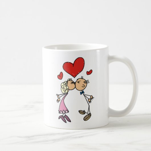 Valentinstag-Paare Kaffeetasse (Rechts)