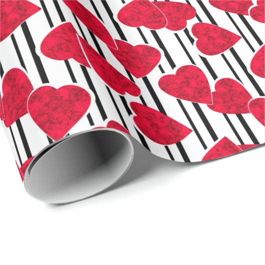 Valentinstag Packpapier (Rolleneckpunkt)