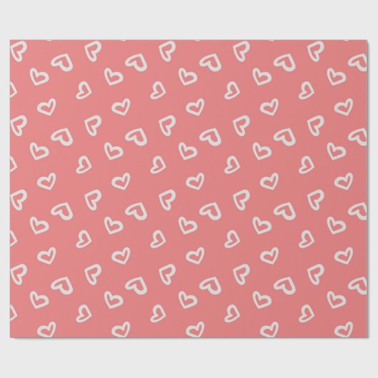 Valentinstag Packpapier (Flach)