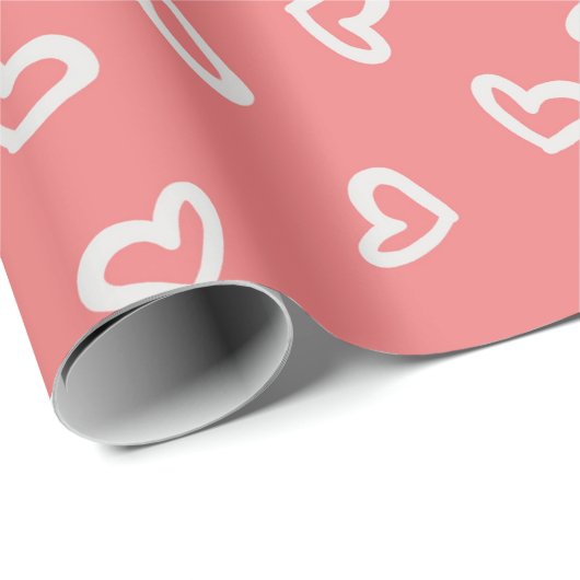 Valentinstag Packpapier (Rolleneckpunkt)