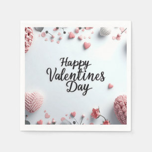 Valentinstag Paper Napkin Serviette