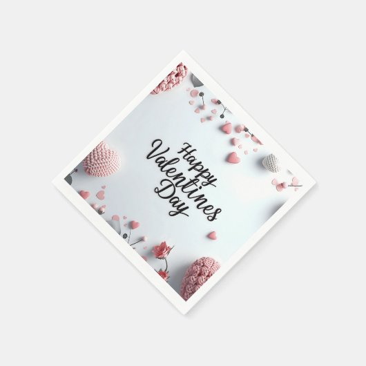 Valentinstag Paper Napkin Serviette (Ecke)
