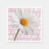 Valentinstag Papier Napkins, Daisy Serviette (Vorderseite)