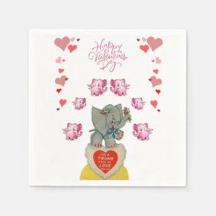 Valentinstag-Papier-Servietten Serviette