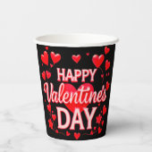 VALENTINSTAG PAPPBECHER (Rückseite)