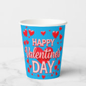 VALENTINSTAG PAPPBECHER (Rückseite)