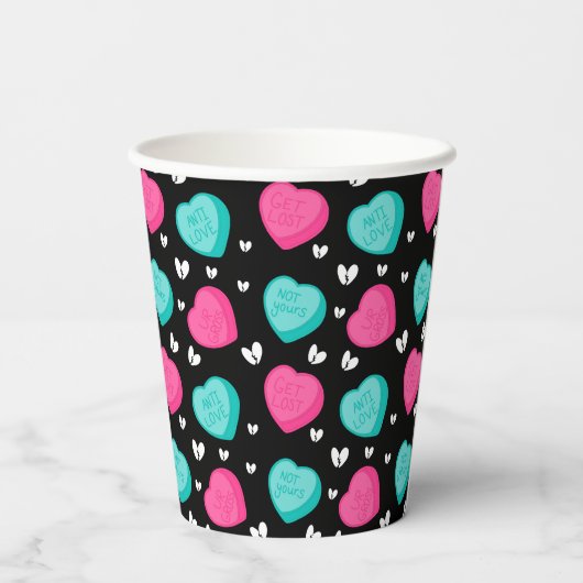 Valentinstag Pappbecher (Rückseite)