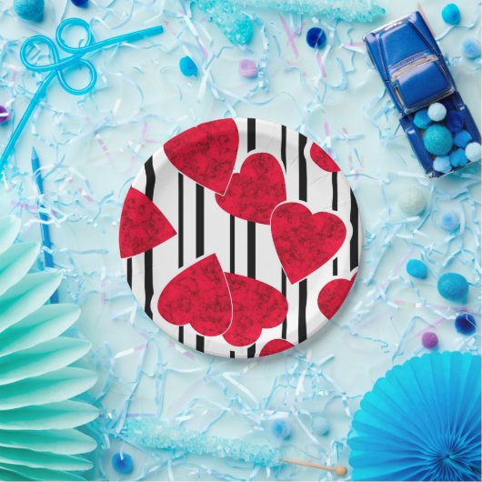 Valentinstag Pappteller (Party)