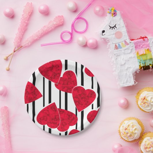 Valentinstag Pappteller (Party)