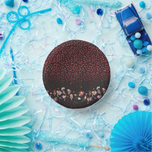 Valentinstag Pappteller (Party)