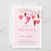 Valentinstag-Party Einladung (Vorderseite)