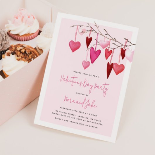 Valentinstag-Party Einladung