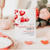Valentinstag Party Einladung, Galentinstag Einladung