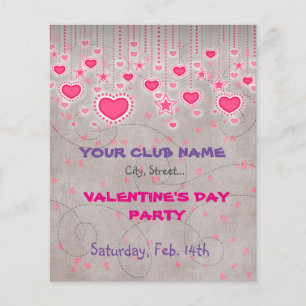 Valentinstag Party Flyer