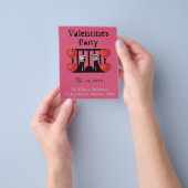 Valentinstag Party Gefangene Flyer (Gruppe)