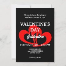 VALENTINSTAG PARTY MIT ZWEI HERZEN IN PINK