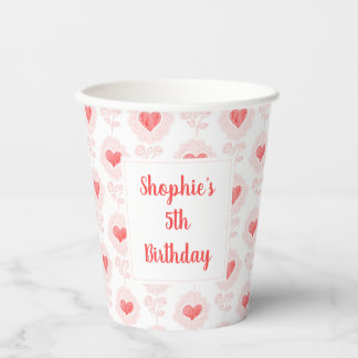 Valentinstag Party Paper Cup Pappbecher