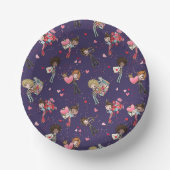 Valentinstag Party Teller (Vorderseite)