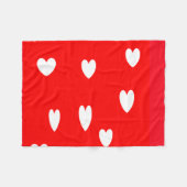 Valentinstag Party Vlies Decke (Vorderseite (Horizontal))