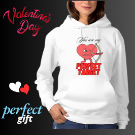 Valentinstag perfekte Liebe Romantisches Geschenk Hoodie