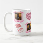 Valentinstag Personalisierter Becher Kaffeetasse (Links)
