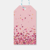 Valentinstag Personalisiertes Foto Geschenkanhänger (Rückseite)