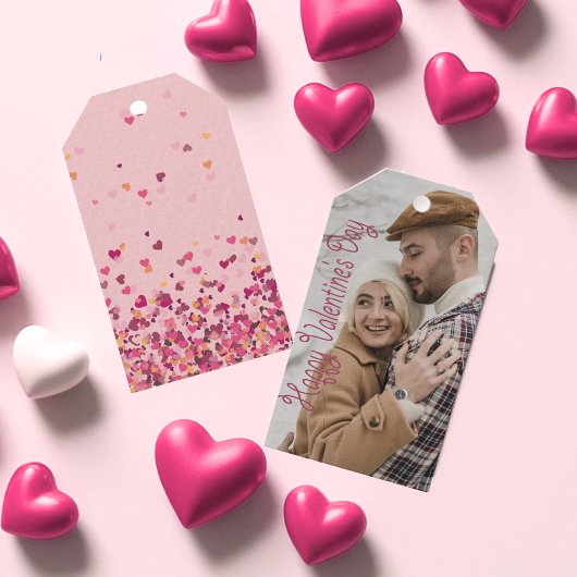 Valentinstag Personalisiertes Foto Geschenkanhänger