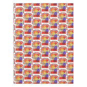 Valentinstag Pfirsiche Pfirsiche Pflaumen Tischdecke (Vorderseite)