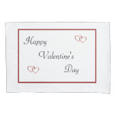 Valentinstag Pillowcases Kissenbezug (Vorderseite-Links)